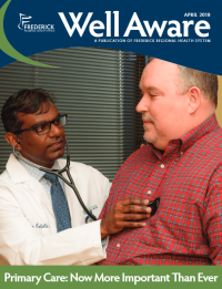 Well Aware magazine cover with the caption Primary Care: Now More Important Than Ever